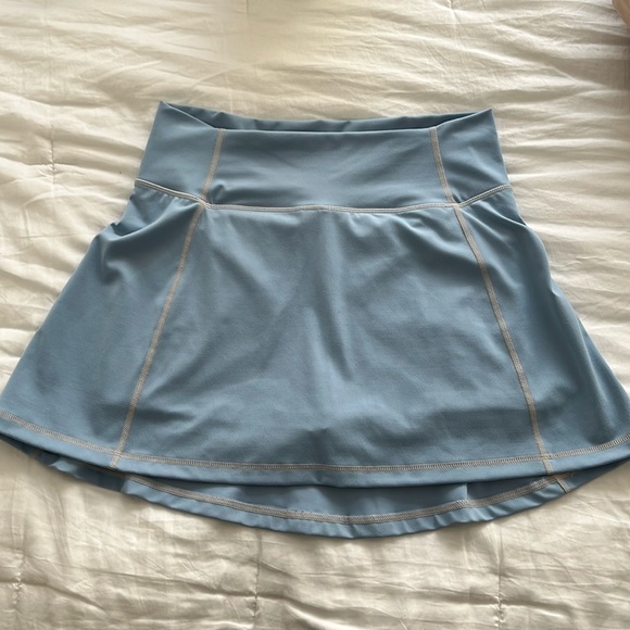 J.Crew CloudStretch high-rise sports skirt - Light Blue - Size M - Picture 1 of 6